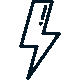 Icoon voor depannage elektriciteit