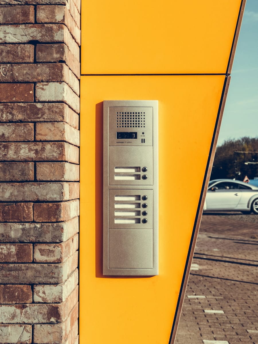 Moderne videofoon installatie